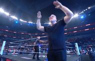 Pat McAfee had a hero's welcome on RAW, but Chad Gable didn't get a televised entrance. (Image Credit: Pat McAfee on X)